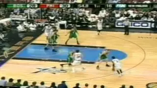 Brian Scalabrine defending Allen Iverson (2006) *Happy Birthday white mamba