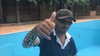 Revestimento fibra de vídeo na piscina de alvenaria (parte 2) #fibradevidro #piscina