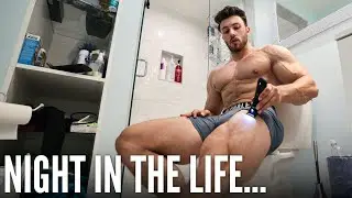 NIGHT IN THE LIFE OF AN AMATEUR BODYBUILDER...