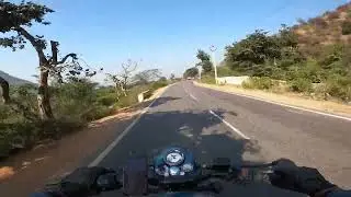 Royal Enfield Ride on NH248A: Dharmpura to Madhogarh Village | GoPro POV