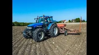Semis de Soja 2018 | New holland / semoir accord