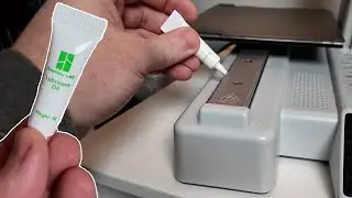 Как смазать направляющую оси Y мини-станка Bambu Lab A1