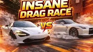 GTR vs Supercar 🔥 INSANE DRAG RACE | Car For Sale Simulator