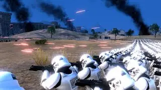 UEBS-10000 Storm Trooper VS Laser Knight 500 Ultimate Epic Battle Simulator