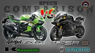 KAWASAKI NINJA ZX-6R vs CFMOTO 750SR-S SPECS COMPARISON