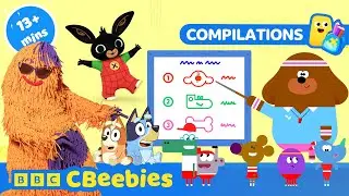 Following Instructions with Bing, Bluey, Hey Duggee & Hettie | Back to School Readiness 🎒 | CBeebies