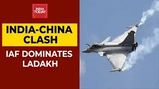 IAF's Rafale, Sukhoi 30 MKI & MIG 29 Dominates Ladakh | India-China Faceoff At LAC | WATCH