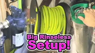 I've Made a Stationary Rinseless Wash Setup