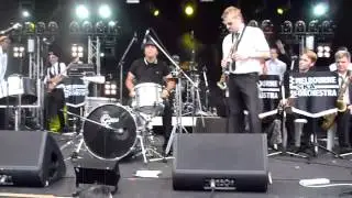 Melbourne Ska Orchestra (Nicky Bomba) Drum Solo - Live @ Caloundra Music Festival 2012