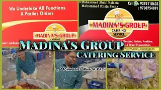 Madina’s Group ( Catering Service ) Hyderabad | 4K Video | MSKQ Vlogs.