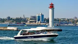 🇺🇦 ОДЕССКИЙ залив - морская прогулка 4К, Украина