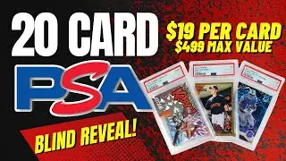 РОЗЫГРЫШ!!! Слепая реклама PSA, 20 карточек, стоимостью 19 долларов