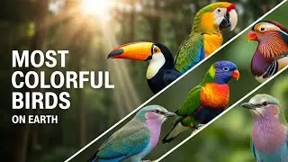 The Most Colorful Birds on Earth | Stunning 4K Wildlife