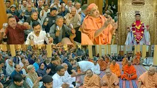 23 December 2025 પવિત્ર ધનુર્માસ ધૂન...રંગમહોલ – સભામંડપ પૂજ્ય સંતો. હરિભક્તો... શણગાર દર્શન કાલુપુર