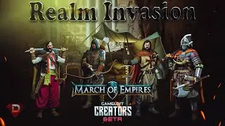 March Of Empires - REALM INVASION [ R423 vs R426 ]  🔴[ LIVE ]