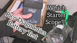 PicoDiagnostics Battery Test. Hantek vs Pico 2204a