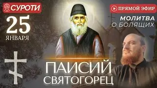 ПАИСИЙ СВЯТОГОРЕЦ: молитва за болящих у мощей святого