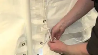 Dutch Lacing HD on a Gala Tent Marquee