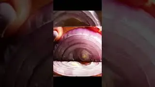 Slicing a Crystal Onion 🧅✨ | (No Talking ASMR)