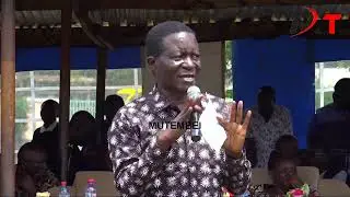 DRAMA IN HOMABAY AS MP ONGONDO WERE WALKS OUT OF MASHUJAA DAY CELEBRATION AS RAILAS NAME MISES THERE