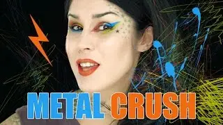 Metal Crush Eyeshadow Tutorial  TWO METALLIC LOOKS! | Kat Von D Makeup