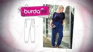 Burda na TV 156 | Vida com Arte | Calça transpassada plus size