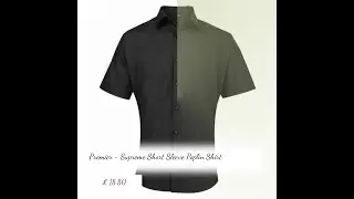Premier - Supreme Short Sleeve Poplin Shirt