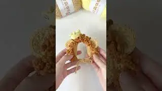 DIY Simba Style Crochet Mane Headband   Matching Set for Kids & Dolls Free Tutorial