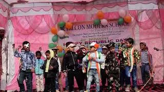 Nanha Munna Rahi Hoon | 76th REPUBLIC DAY PERFORMANCE | FALCON MODERN SCHOOL