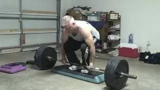 John Vining with 405 off a block