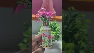 Mini Glass Bottle 😍 Miniature Art #art @Art_works_of_Rupom