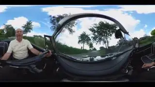MG MGB roadster 360 degree virtual TEST DRIVE - ClassicarGarage Marc Vorgers