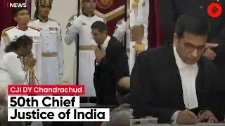 Justice DY Chandrachud Becomes The 50th Chief Justice Of India