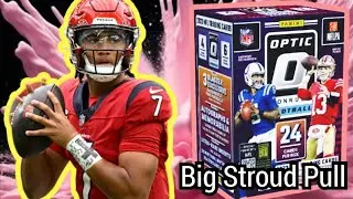 Pulled Stroud! Plus An Error Card! 2023 Optic Football Blaster Box Success! Downtown Hunt!