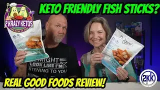 Keto Friendly Fish Sticks | Review of Real Good Foods fish sticks