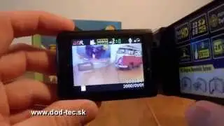 DOD F980W - čierna skrinka do auta (www.dod-tec.sk)