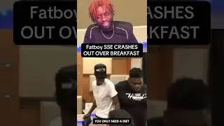 Fatboy sse crashes out over breakfast
