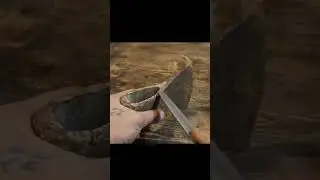 Turned This RUSTY AXE Into A Work Of Art! #restoration #diy #fyp  #lighting #woodworking