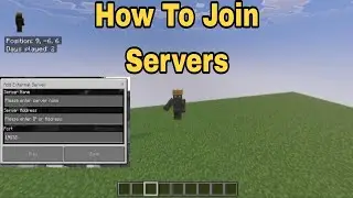How To Join Servers In Minecraft Bedrock Edition PS5 / XBOX