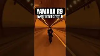 Flashed Yamaha R9 (Yoshimura AT2 Exhaust SCREAM 🔥) (camera details below ⬇️) #yamahar9 #yoshimura