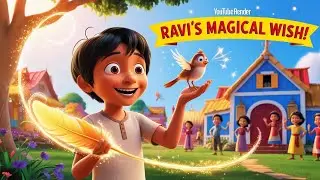 Ravi magical wish | Kids Moral Story in Hindi