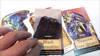 See the crystals and elixirs oracle cards - healing energy deck that we sell at Crystal shop Cyprus