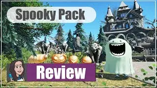 ➡️ Spooky Pack update HYPE! (ft. SPRidley) | Planet Coaster | incl. ALL DLC's give away!