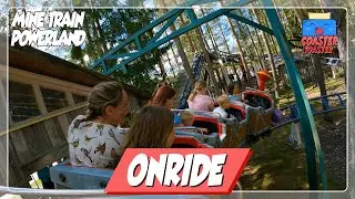 Mine Train - PowerLand (Power Park) - Zamperla Family Coaster | POV