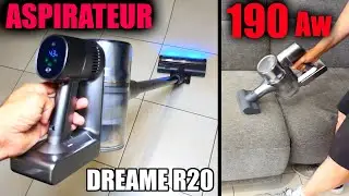 LIDL БЕСПРОВОДНОЙ ПЫЛЕСОС DREAME R20 190Aw 570w brushless CORDLESS VACUUM CLEANER