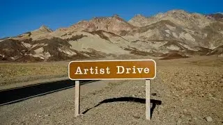 Самое красивое место в Долине Смерти. Artist`s Drive & Palette, Калифорния, США