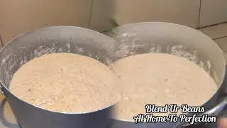 How To Blend Beans For Moi Moi Making Urself Using Ur Kitchen Blender 