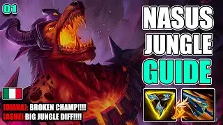 🐶 NASUS JUNGLE SPIEGATO BENE 🔥 | Guida Completa ITA su Macro e Micro, League of Legends #01