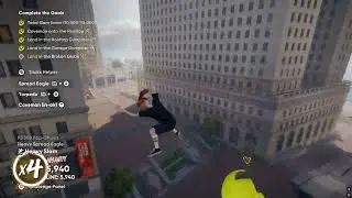 Good Luck Pro Stunt Skate. Land in the Broken Globe Land in Garage Dumpster Land in Rooftop Dumpster