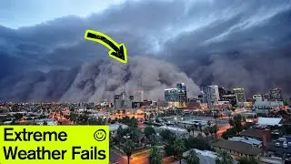 People vs. Nature | Crazy Weather Fails Caught on Camera